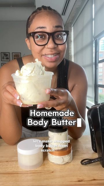 Butter From Scratch, Diy Body Butter Recipes, Homemade Body Care, Beauty Treatments Skin Care, Homemade Body Butter, Diy Body Butter, Body Butters Recipe, Arrowroot Powder, Diy Skin Care Recipes