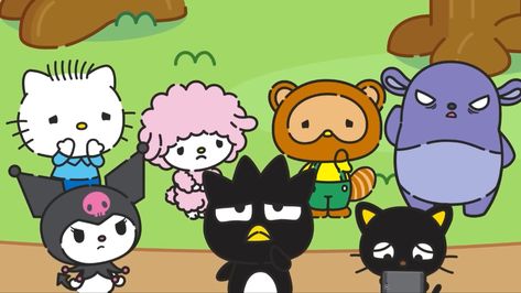 Hello kitty super cute adventures Nostalgia 2000s, Unicorn Princess, Hello Kitty And Friends, Badtz Maru, 2000s Nostalgia, Adventure Aesthetic, Safe Space, Reaction Pictures, Bedroom Ideas