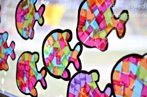 O'Fish-ally Fun Craft - Differentiated Kindergarten Clown Fish Craft, Fish Preschool, Fish Paper Craft, Kindergarten Art Crafts, Craft Kindergarten, Sea Bunny, Differentiated Kindergarten, Fish Craft, O Fish Ally