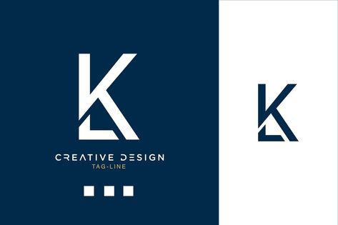 K And L Logo, Kl Logo Design, Kl Logo, Tile Logo, Alphabet Logo, Letter Icon, Quality Logo, Alphabet Letters, Design Creative