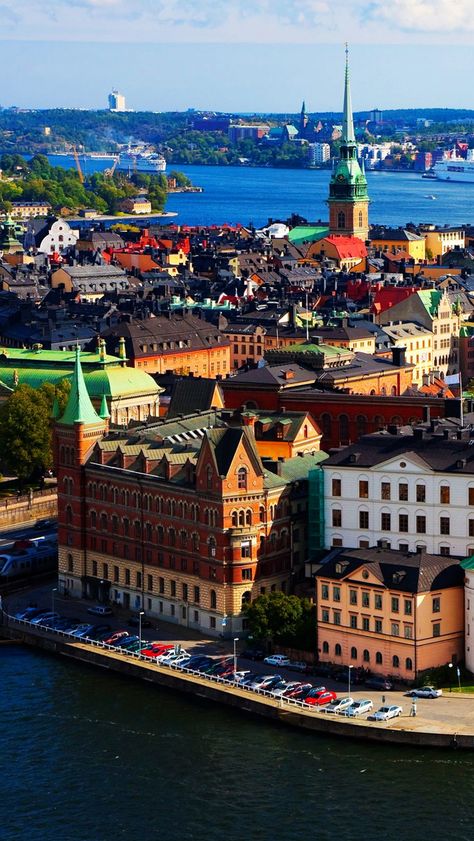 Stockholm Sweden iPhone se wallpaper Sweden Travel, Voyage Europe, Gdansk, Lofoten, Tallinn, Stockholm Sweden, Reykjavik, Places Around The World, Helsinki