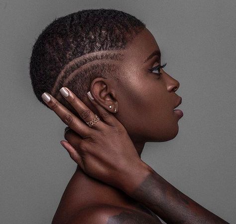 Buzz Cut Shorthair Haircut, Quote Birthday, Short Hair Styles African American, Crochet Hairstyles, Twa Hairstyles, Shaved Hair Designs, Natural Hair Short Cuts, Audrey Tautou, Women Inspiration