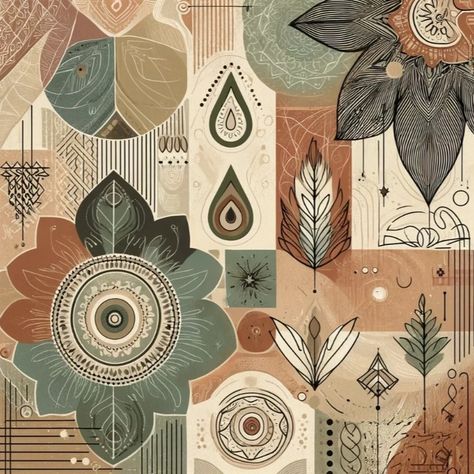 #Boho Chic, #Geometric, #Earth Tones, #Tribal, #Mandala, #Organic, Shapes, #Modern, #Home Decor, #Art Collection, #Flowers, #Teardrops, #Feathers Get the Boho Chic Geometric 3-piece Collection here: https://shorturl.at/q0Zqk Pearl River, Home Decor Art, Modern Home Decor, Organic Shapes, Decor Art, Earth Tones, Modern Home, 3 Piece, Feathers