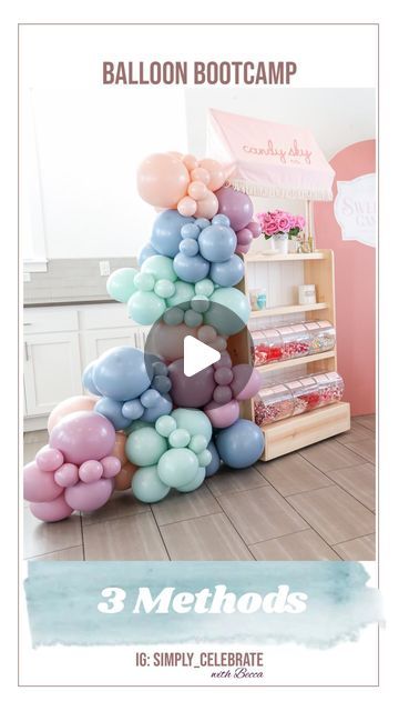 Becca Mansfield | Party Creator 🎉 on Instagram: "No plastic balloon garland tape strip, no fishing line, 
just professional supplies and multiple EASY methods so you can use what works for YOU! 🥳

I’m Becca, your Balloon Bestie 🙋🏻‍♀️
Teaching you how to DIY balloons the professional way 🙌🏻

You can use these methods for your own parties or even to start a balloon business 🎉 
There are 3 days of Bootcamp up, so check my recent reels for allll the tutorials and tips so far! 👀

These 3 garland building methods are all explained in Bootcamp Day 3 🎈

Balloon Artists — I’m curious which of these methods you think is the best? Comment and let me know! 

❤️Becca 

…..

…..
#beccasballoonbootcamp | Balloon Garland Tutorial | DIY Balloons | Party Balloons | Birthday Balloons" Balloon Garland Tutorial, 3 Balloon, Balloon Business, Garland Tutorial, Plastic Balloons, Balloons Party, Balloons Birthday, Balloon Diy, Fishing Line