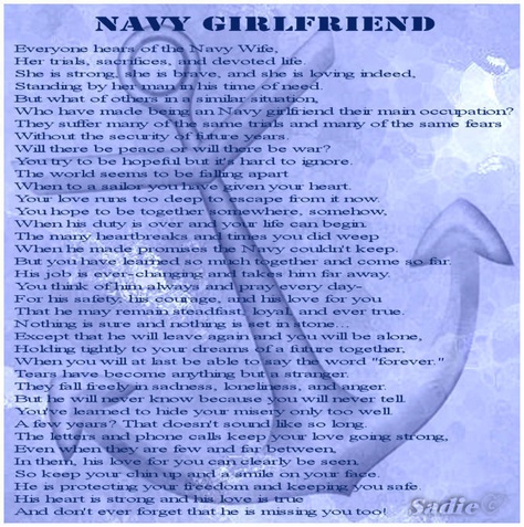 Navy Girlfriend poem Navy Girlfriend Quotes, Seaman Quotes, Girlfriend Poems, Proud Navy Girlfriend, Navy Quotes, Marine Girlfriend, Military Relationships, Navy Girlfriend, Military Girlfriend