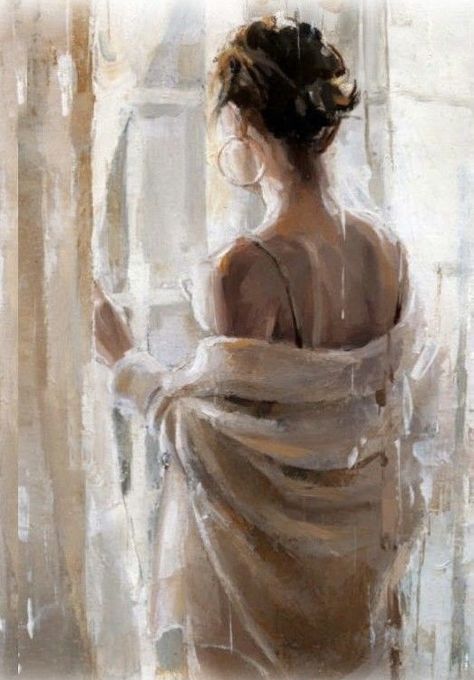 Painting Of A Woman, Galleria D'arte, Female Art Painting, Dreamy Art, Fine Art Gallery, Original Fine Art, Figure Painting, The Window, Figurative Art