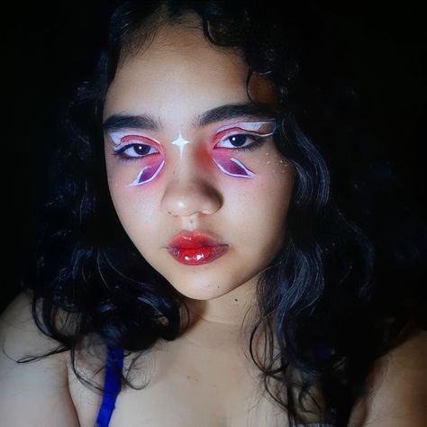 Maquillaje inspirado en la bandera lesbica  para el pride 2023 Lesbian Makeup, Makeup Pride, Love Butterfly, Inspo Makeup, Pride Makeup, Lesbian Flag, Pride Flag, Aesthetic Makeup, Pride Flags