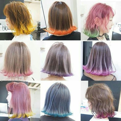 Dip Dye Hair, Hair Color Blue, Colored Hair, Dye My Hair, Hair Dye Colors, My Works, Hair Inspo Color, Cool Hair Color, Grunge Hair