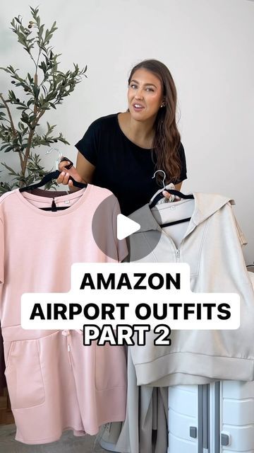 Dana Berez - Midsize Fashion | Amazon Finds on Instagram: "Comment CUTE SET to shop! ☀️ summer is here and these 5 Amazon Sets are perfect for any summer travel! Comfortable to wear, and you won’t get too HOT in these when traveling in summer time. 

Plus all come in many color options. I sized up to an XL in all for a looser fit. 

Find these and more midsize outfit ideas on my Amazon Storefront 😊 

Amazon set, Amazon finds, amazon fashion, amazon lounge sets, amazon airport outfits, amazon midsize fashion," Amazon Sets, Midsize Outfit Ideas, Dana Berez, Fashion Amazon Finds, Midsize Outfit, Outfits Amazon, Airport Outfits, Summer Outfits Curvy, Midsize Outfits