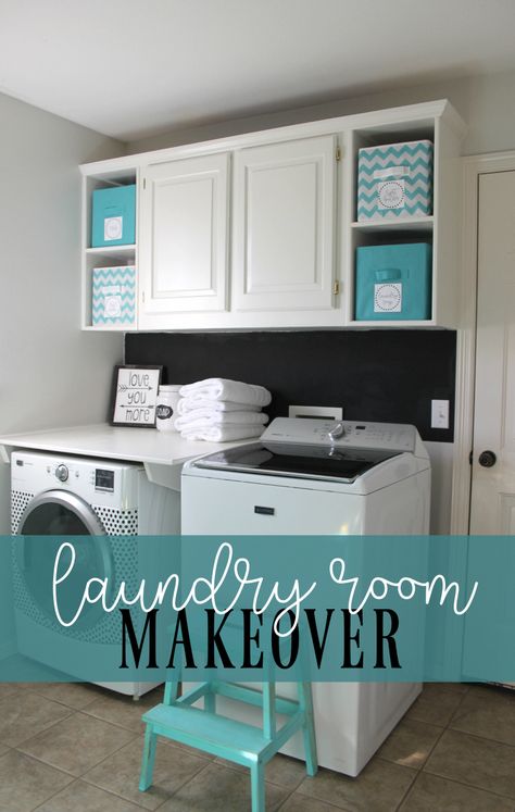 Counter Over Dryer Only, Inexpensive Laundry Room Makeover, Laundry Room Countertop Options, Top Loader Laundry Room Small Spaces, Budget Storage, Garage Closet, Laundry Room Storage Shelves, Basement Organization, Small Laundry Room Makeover