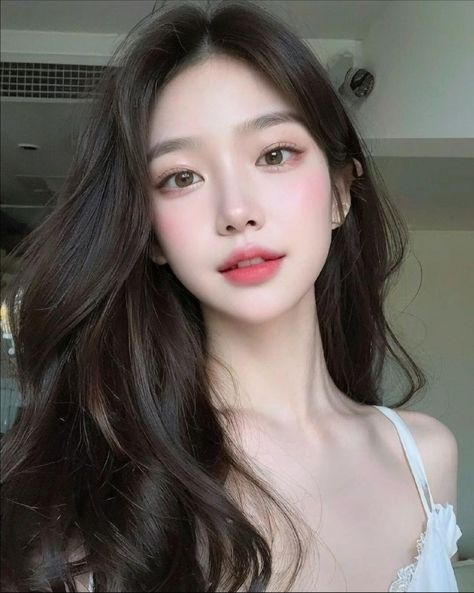 Light Makeup Looks, Cool Hairstyles For Girls, Korean Eye Makeup, Asian Makeup, Everyday Hairstyles, Hair Color Trends, Korean Hairstyle, Korean Beauty, Ulzzang Girl