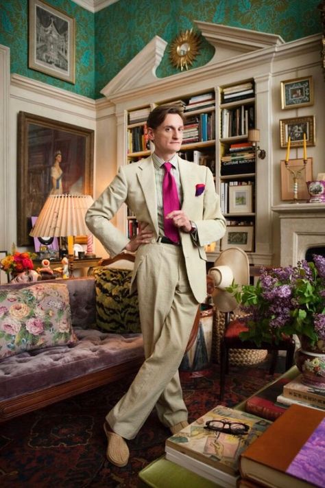 Hamish Bowles, Polo Bar, Scott Schuman, Nick Wooster, Remind Me Of Him, Drawing Rooms, Metropolitan Opera, Bespoke Tailoring, Big House