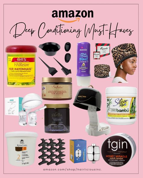 5 Tips For Effective Deep Conditioning! | Healthy Hair Journey - Hairlicious Inc. 4c Deep Conditioner, Black Hair Care Products, Deep Hair Conditioner, Healthy Relaxed Hair, Natural Hair Care Routine, Hair Steamers, Fresh Starts, Healthy Hair Care, Healthy Hair Journey