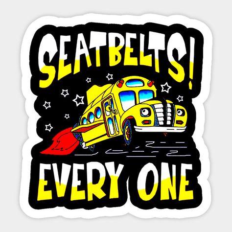 School Bus Crafts, Bus Sticker, Bus Crafts, Bus Driver Appreciation, 5th Grade Science, Magic School Bus, School Bus Driver, Forest School, Magic School