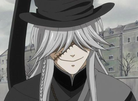 undertaker black butler | Undertaker - Kuroshitsuji Wiki - Your reliable source to the ... Undertaker Costume, Under Taker, Mary Jane Kelly, Noah Gonzalez, Black Butler Undertaker, Grell Sutcliff, Black Butler Characters, The Undertaker, Sebastian Michaelis