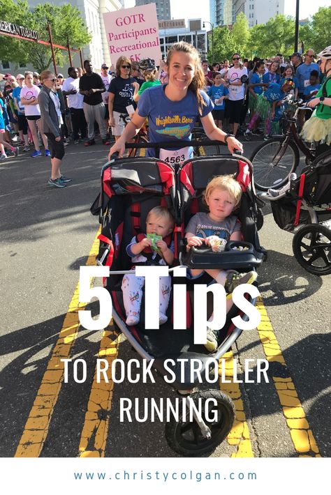 5 tips for running with a stroller. #stroller #running #training Running With Stroller, Healthy Hacks, Tips For Running, Mom Health, I Love To Run, Jogging Stroller, Bad Posture, Tech Tips, Kids Running