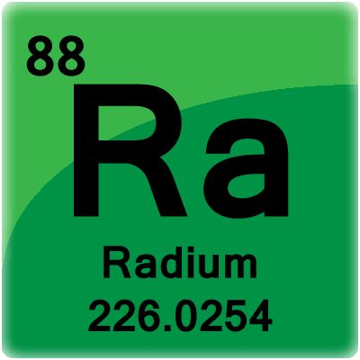 Radium Element Cell Radium Element, Chemistry Decor, Marie And Pierre Curie, Alkaline Earth Metals, Radon Gas, Radium Girls, Periodic Elements, Physical And Chemical Properties, Atomic Number