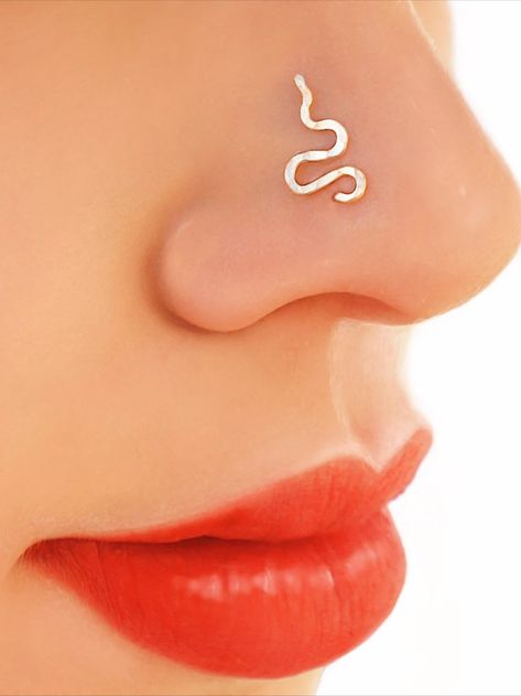 follow me to know more creative snake jewelry Snake Nose Ring, Snake Jewelry, Follow Me, Nose Ring, Ring