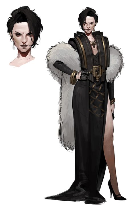 ArtStation - Personal project: steampunk world , ilsu jang Black Scientist Character Design, Steam Punk Character Design Male, Mafia Lady, Villains Design, Steampunk Elf, Steampunk Vampire, Steampunk World, Steampunk Character, Arte Cyberpunk