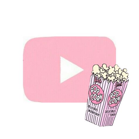 Cute Youtube Logos, Cute Youtube Icons, Youtube Logo Aesthetic, Logo Design Youtube, Youtube Logo Design, Wallpaper Iphone Pink, Pink Logo Design, Pink Youtube, Logo Aesthetic