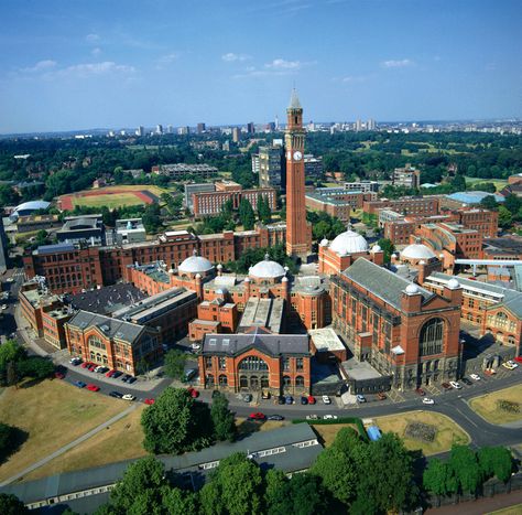 University Of Alabama At Birmingham, University Of Birmingham, Uk Universities, Birmingham Uk, Birmingham City, Interesting Buildings, Birmingham England, Birmingham Alabama, England And Scotland