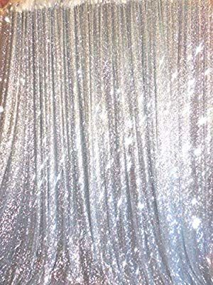 Sequins Backdrop, Silver Curtains, Diamond Party, Sequin Backdrop, Fabric Photography, Denim And Diamonds, Wedding Photo Booth, Photo Booth Backdrop, Prom Wedding