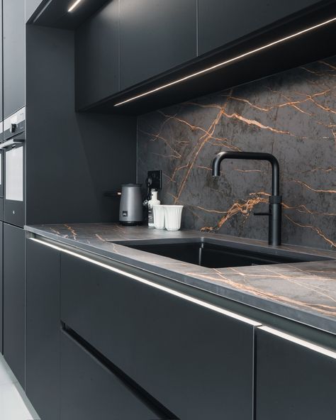 Discover the sleek sophistication of our Leicht Matt Black Handless Kitchens 🖤✨ Elevate your space with a modern touch of elegance and enjoy the seamless design that exudes style and class. Transform your kitchen into a show-stopping masterpiece today. #LeichtKitchens #MattBlack #ModernDesign 🌿 Handless Kitchens, Kitchen Interior Design Modern, Interior Design Kitchen, Design Modern, Kitchen Interior, Kitchens, Modern Design, Sleek, Interior Design