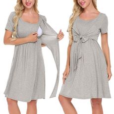 Maternity Clothes | Wish Baby Nightgown, Feeding Dresses, Pregnant Dress, Nursing Nightgown, Breastfeeding Dress, Breastfeeding Clothes, Maternity Nursing Dress, Nursing Baby, Sleepwear Dress