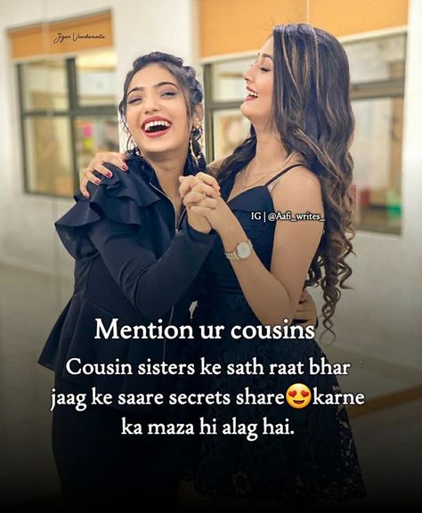 👑کوین اوف ورڈص👑 on Instagram: “Agreee na....😍😍😍 Follow Us 👉@Aafi_Writes_  and be a part of our family 🌸 . . 📷 UserNotFound . Follow 👉@Poisoned_Tales For More Quotes And…” Sister Shayari In Hindi, Funny Brother Birthday Quotes, Sister Quotes In Hindi, Brother Sister Love Quotes, Siblings Funny Quotes, Crazy Cousins, Big Brother Quotes, Poem Writer