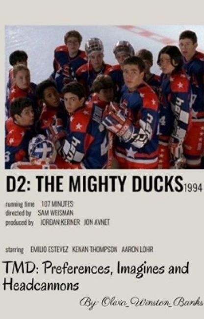 TMD; The Mighty Ducks; Preferences and Imagines - 𝕙𝕠𝕨 𝕪𝕠𝕦 𝕞𝕖𝕖𝕥 - Wattpad Mighty Ducks Quotes, D2 The Mighty Ducks, Benny The Jet Rodriguez, Movie Character Posters, The Mighty Ducks, Mike Vitar, Ducks Hockey, Duck Pictures, Duck Wallpaper