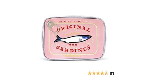 Cessfle Canned Sardines Makeup Bag, Creative Cute Makeup Bag Fish Cosmetic Bag, Pink, Pink, Cosmetic Bag, 1hf2rh1lg4pn1ny8bp2 Sardine Bag, Canned Sardines, Cute Makeup Bag, Cute Makeup Bags, Video Games Gift, Birthday Wishlist, Fashion Toys, Gaming Gifts, Pink Pink