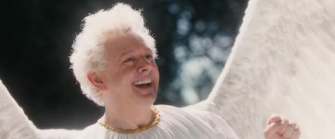 Aziraphale Smiling, Bad Omens, Prodigal Son, Terry Pratchett, Good Omens, Michael Sheen, Im Crazy, I Hate You, Get Over It