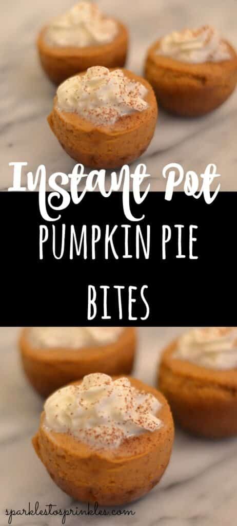 Pumpkin Pie Bites, Instant Pot Pumpkin, Egg Bites Recipe, Pie Bites, Healthy Instant Pot Recipes, Egg Bites, Easy Instant Pot Recipes, Instant Pot Dinner Recipes, Insta Pot