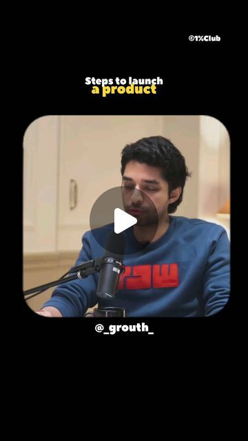 Grouth on Instagram: "Steps to launch a product

In video - @financewithsharan

#business #businessstrategy #product #entrepreneur #instagram #_grouth_" Download Movies, Business Strategy, Product Launch, On Instagram, Instagram