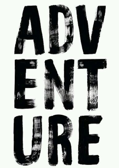 Adventure in bold brush font Tas Vintage, Typographie Inspiration, Adventure Print, Plakat Design, Motiverende Quotes, Font Inspiration, Adventure Photography, Brush Font, Typography Letters