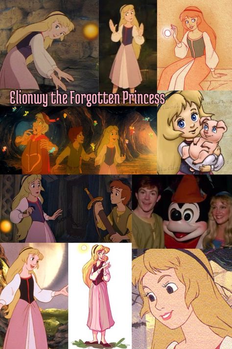 Elionwy the forgotten Disney princess Forgotten Disney Princesses, Black Cauldron, Princess Stories, Disney Board, The Black Cauldron, Sublimation Ideas, Disney Artwork, Disney Aesthetic, Disney Princesses