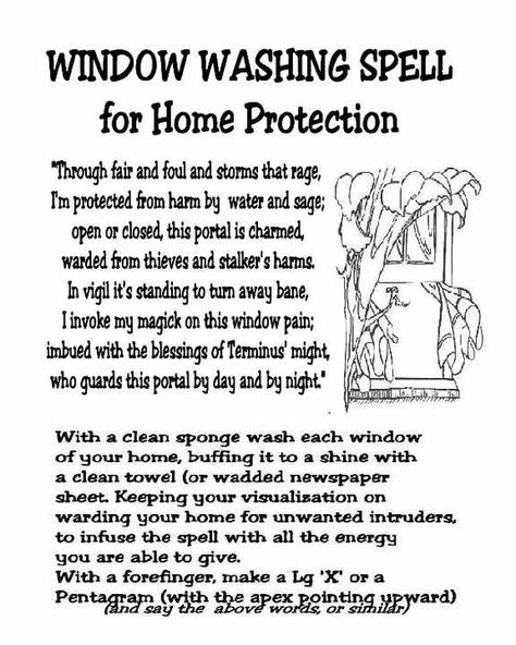 Window Washing Spell Spell For Protection, Spell Pages, Window Washing, Witch Spirituality, Kitchen Witchery, Eclectic Witch, Magick Spells, Wiccan Spell Book, Washing Windows