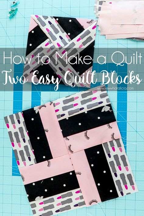 Fat Quarter Projects, Make A Quilt, Easy Quilt, Sew Ins, Beginner Sewing Projects Easy, Quilt Baby, Leftover Fabric, Quilting For Beginners, Fabric Baskets