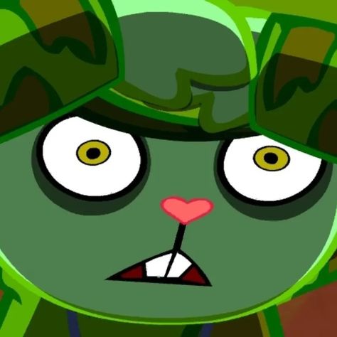 Flippy Htf, Htf Flippy, Happy Tree Friends Flippy, Happy Tree, Happy Tree Friends, Profile Pictures, Profile Picture, Mario Characters, Green