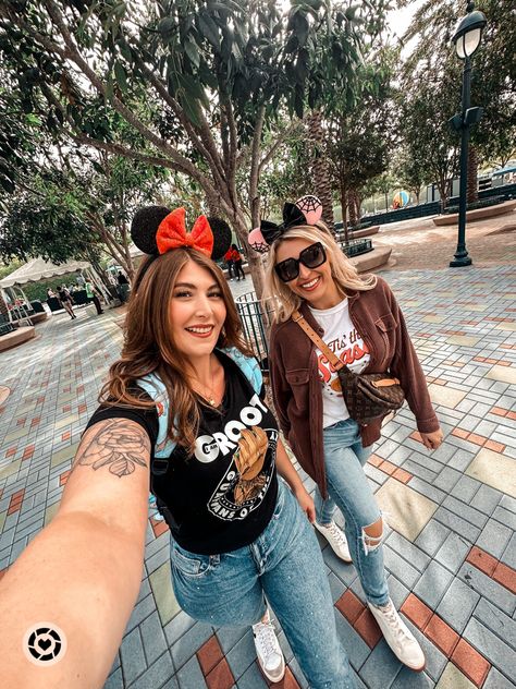 Disneyland fall outfit! Paired my bumbag with a cute graphic tee and spooky ears! Oogie boogie bash & Halloween time in the park! Follow my shop @jessica_michelle_xo on the @shop.LTK app to shop this post and get my exclusive app-only content! #liketkit #LTKSeasonal #LTKHalloween #LTKtravel @shop.ltk October Fashion, Cute Graphic Tees, Oogie Boogie, Mouse Ears, Disney Style, Disneyland, Style Guides, Disney World, Fashion Blogger