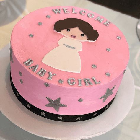 Princess Leia Cake Design Images (Princess Leia Birthday Cake Ideas) Princess Leia Cupcakes, Princess Leia Cake, Princess Leia Birthday, Cake Design Images, Star Wars Baby Shower, Marvel Cake, Baker Cake, Cake Designs Images, Star Wars Princess