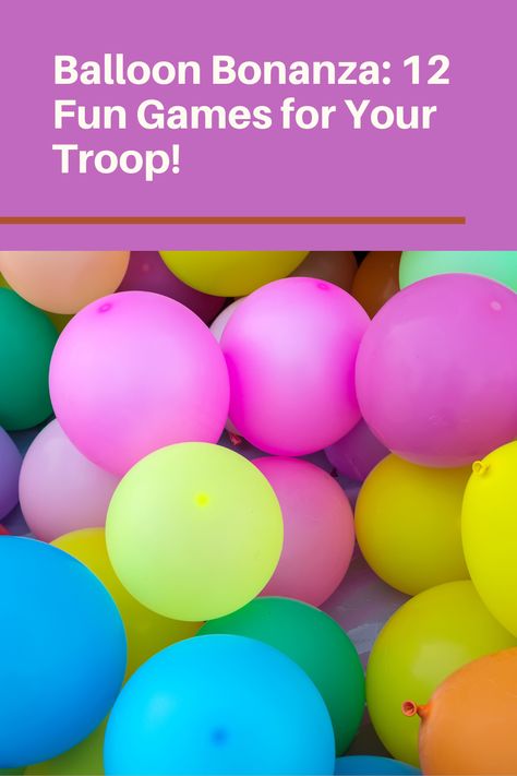 Liven up your Girl Scout troop meetings with 12 hilarious and engaging balloon games! These games are perfect for all ages. Girl Scout Games Indoor, Scout Games Indoor, Games With Balloons, Girl Scouts Games, Scout Games, Balloon Games, Meeting Planning, Blowing Up Balloons, Photo Scavenger Hunt