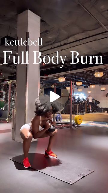 Hourglassbodyfitness (Fitness Coaching) on Instagram: "Full Body Burn (Kettlebell Edition)‼️

This workout was fun y’all🙌🏾. I was able to complete the entire workout in 30 minutes and was sweaty in the best possible way, so let’s get itttt

-use a 20 lb kettlebell(s) for squat/thrust combo and gorilla row/RDL
-use 10 lb kettlebells for all the other exercises 

Tips:
📌 pause for 3 sec at the bottom of the movement in the squat/thrust combo. Really go down SLOWLY on the descent to improve form, optimize time under tension, and get the most benefit from this exercise 
📌 the gorilla row/ RDL combo is EXCELLENT to work your abs/glutes/and hams, so take advantage and really activate/tighten up your core throughout this exercise 
.
.
.
.
🖤 my 4 Week Abs Program is a must have if you are rea Time Under Tension, Abs Program, Squat Thrust, Fitness Coaching, The Descent, Hams, Kettlebell, 30 Minutes, Full Body