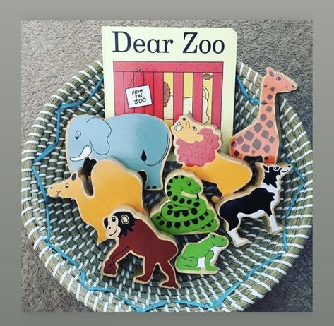 Dear Zoo Book, Story Sacks, Dear Zoo, Story Sack, Montessori Toddler Activities, Traditional Toys, Eco Toys, Pocket Money, Montessori Toddler