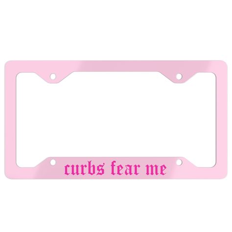 Accessories For Car, Frame Pink, Vehicle Accessories, License Plate Covers, License Plate Frame, Girls Gift, License Plate Frames, Plate Frames, Cute Cars