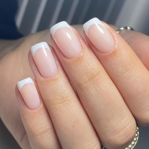 Natural Nails Manicure, French Manicure Nails, Subtle Nails, Simple Gel Nails, Minimal Nails, Her Nails, Casual Nails, Neutral Nails, Bridal Nails