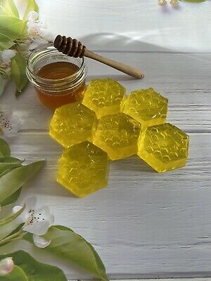 2Honey Glycerin Soaps With Real Honey 🍯 Vegan,Natural Ingredients ,Handmade | eBay Honey Soap Recipe, Soap Advertisement, Beeswax Melts, Decoration Candles, Soap Liquid, Real Honey, Soap Ideas, Soap Recipe, Honey Soap