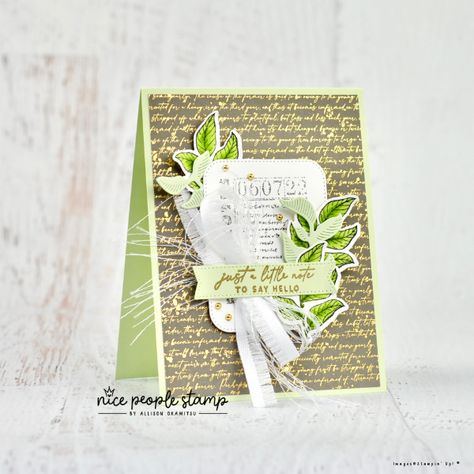 The Notes of Nature Bundle from Stampin' Up! is a stunner. I know you're going to love all the possibilities to create using this stamp set and dies. In this post you'll find a step by step video tutorial to create a gorgeous handmade card featuring the Notes of Nature Bundle. #stampinupcanada #stampinup #cardmaking #stamping #handmade #scrapbooking #crafting Spring Stamps, Nature Card, Hand Made Greeting Cards, Cardmaking Ideas, Craft Stash, Beautiful Notes, Making Greeting Cards, Beautiful Handmade Cards, Card Making Tutorials