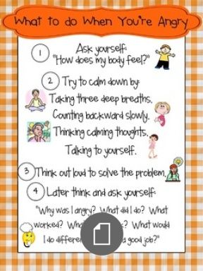 document What To Do When You Are Angry, I'm Angry, Free Posters, Conscious Discipline, Calming Strategies, Behaviour Management, Social Thinking, School Social Work, Counseling Activities