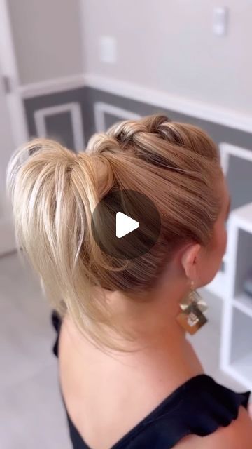 2nd Day Hairstyles, Ballroom Hair, Bridesmaid Hair Pins, Funky Short Hair, Tutorial Hair, Curly Hair Updo, Easy Hair Updos, June 1st, Easy Summer Hairstyles